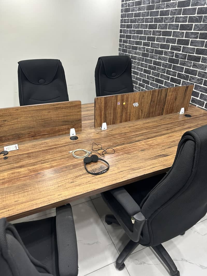 Office Table | Workstation | Table | 4