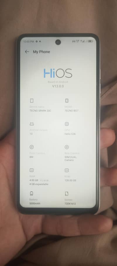 Tecno Spark 20C