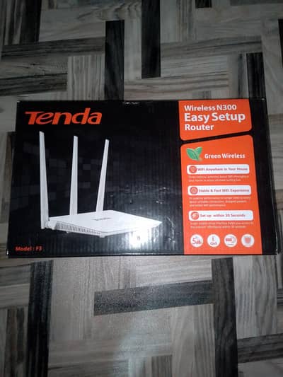 Tenda Router New Condition (Box Pack)