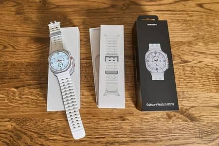 Samsung Watch Ultra 47mm White Color Complete Box