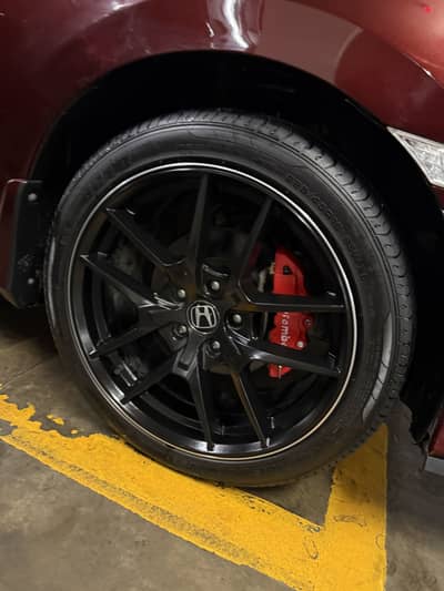 18 Inches Rims and Tyres for civic