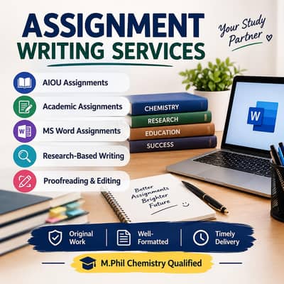 Professional Assignment Writing and AIOU Services