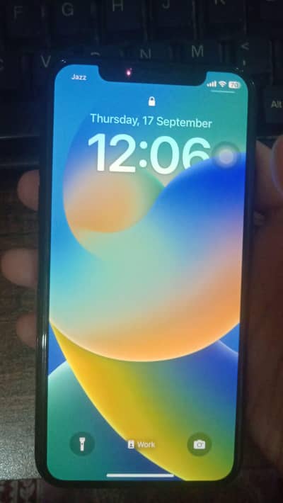 apple iPhone X 256gb official pta approved in rupees 55k