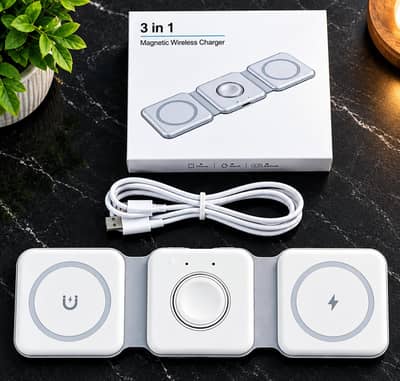 3 in 1 Magnetic Wireless Charger