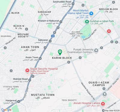 Good Location In Allama Iqbal Town - Karim Block Lower Portion For rent Sized 10 Marla