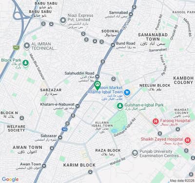 A Palatial Residence For Prime Location rent In Allama Iqbal Town - Zeenat Block Lahore