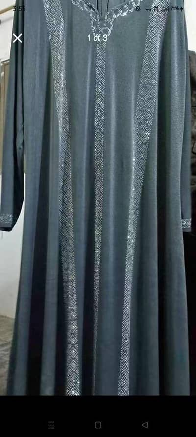 jersey Abaya for sell New Condition