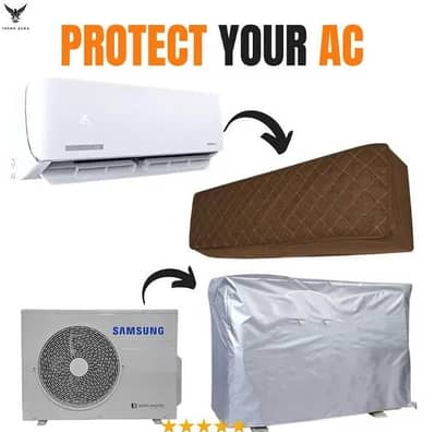 Premium Cotton AC Cover Waterproof FREE DELIVERY