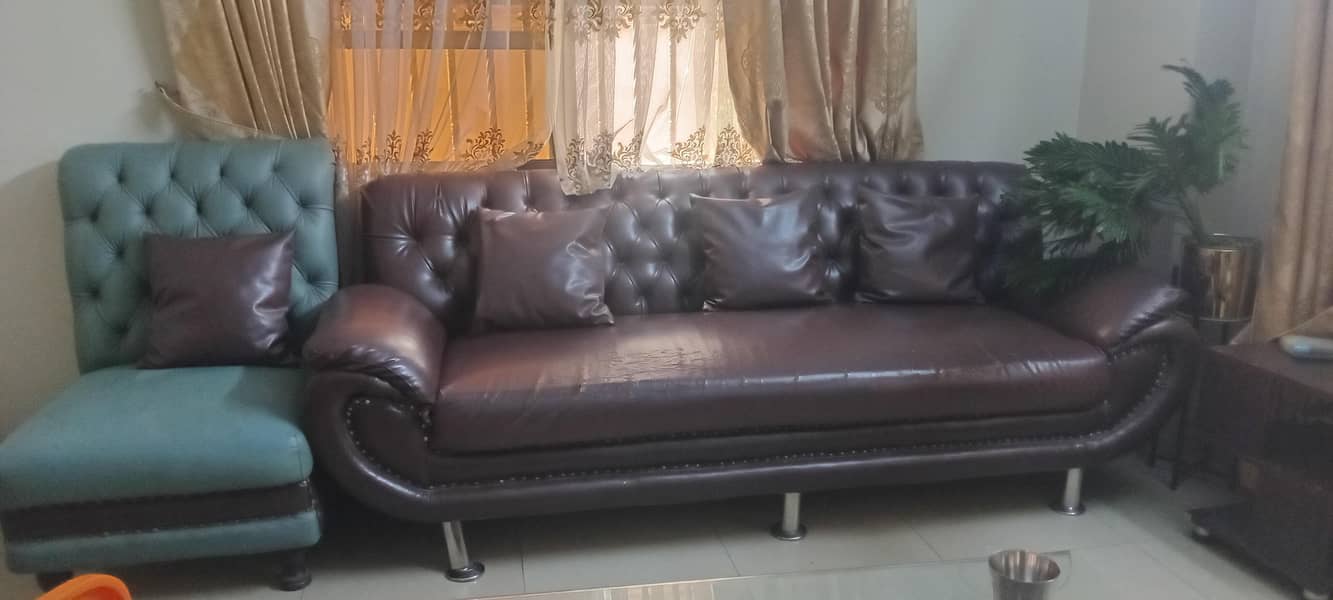 7 Seater Spacious Sofa Set 2