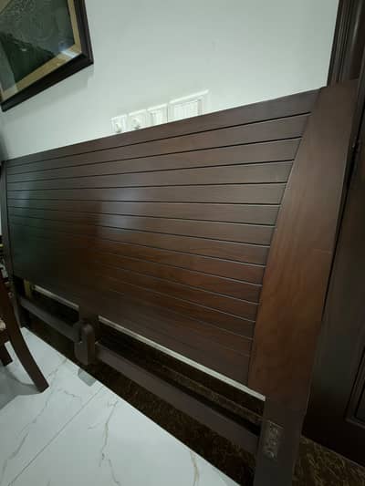Double Bed with 2 side tables and master Molty foam mattress