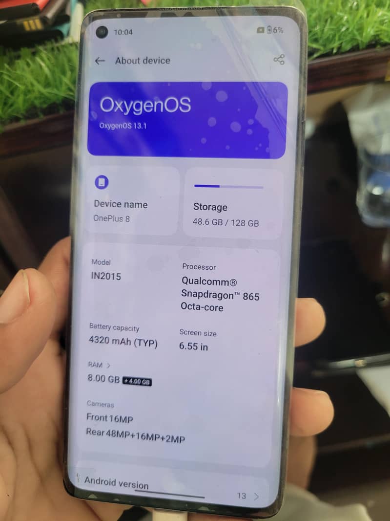 One Plus 8 0
