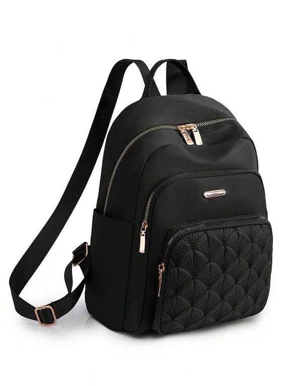 Binobees - Branded Nylon Backpack for Girls -University College Girls Bag