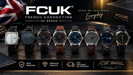 FCUK Watches Collection | UK Brand | Premium Original Watches