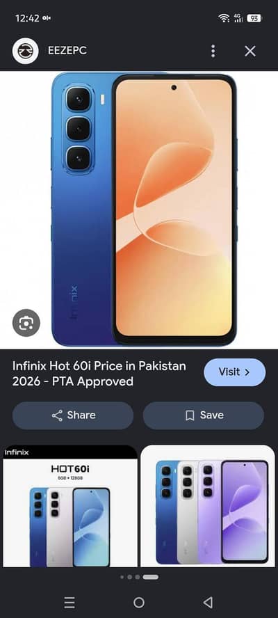 infinix hot 60i 6/128