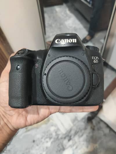 canon 6d dslr camera body 100 percent working