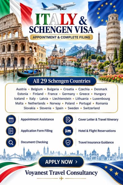ITALY & SCHENGEN VISA SERVICES 