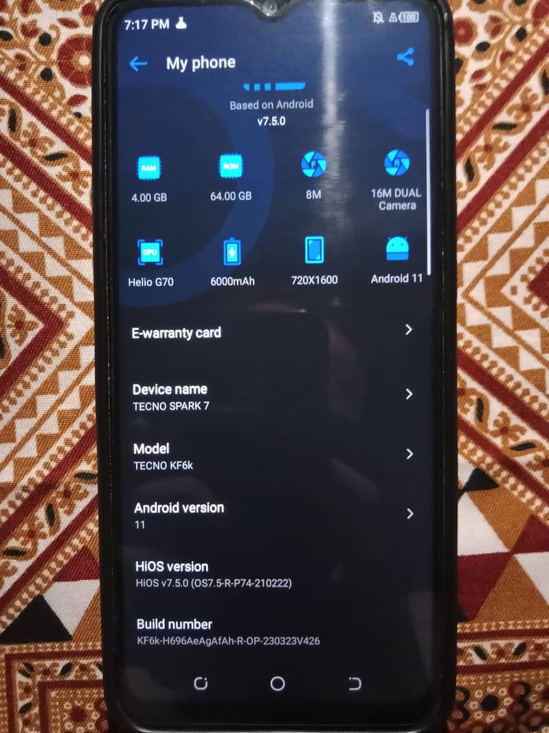 Tecno Spark 7 1