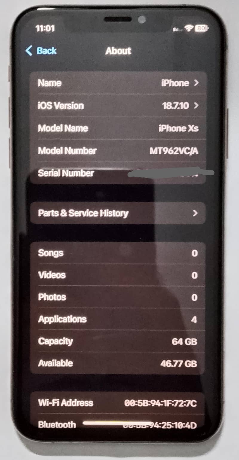Apple iPhone XS 12