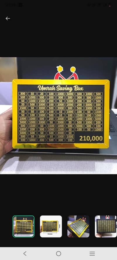 Umrah Saving Box 210,000 | 280 Days Saving Challenge | Rs 999