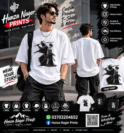 Custom Printed T-Shirts | DTF Printing | Premium Quality