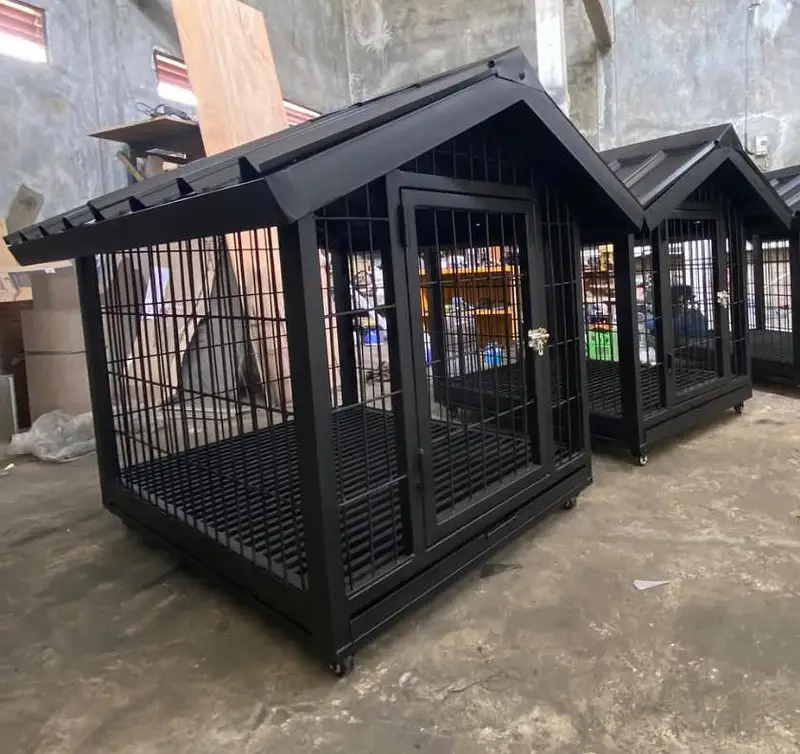cages , pet house , winter rain shelter , dog cat house , channels , — photo 2