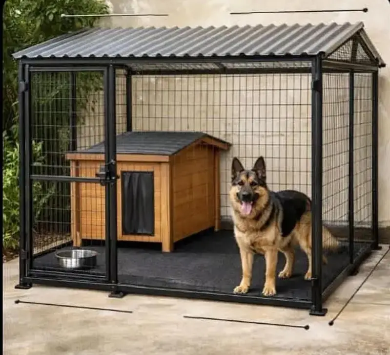 cages , pet house , winter rain shelter , dog cat house , channels , — photo 5