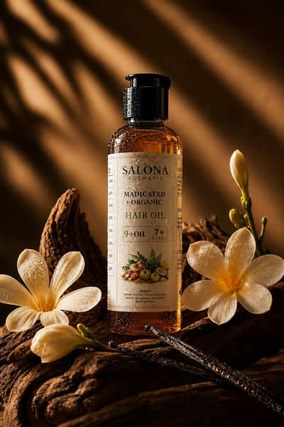salona medicated organic hair oil