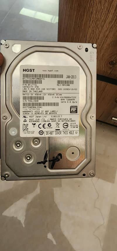 3TB Hard Disk