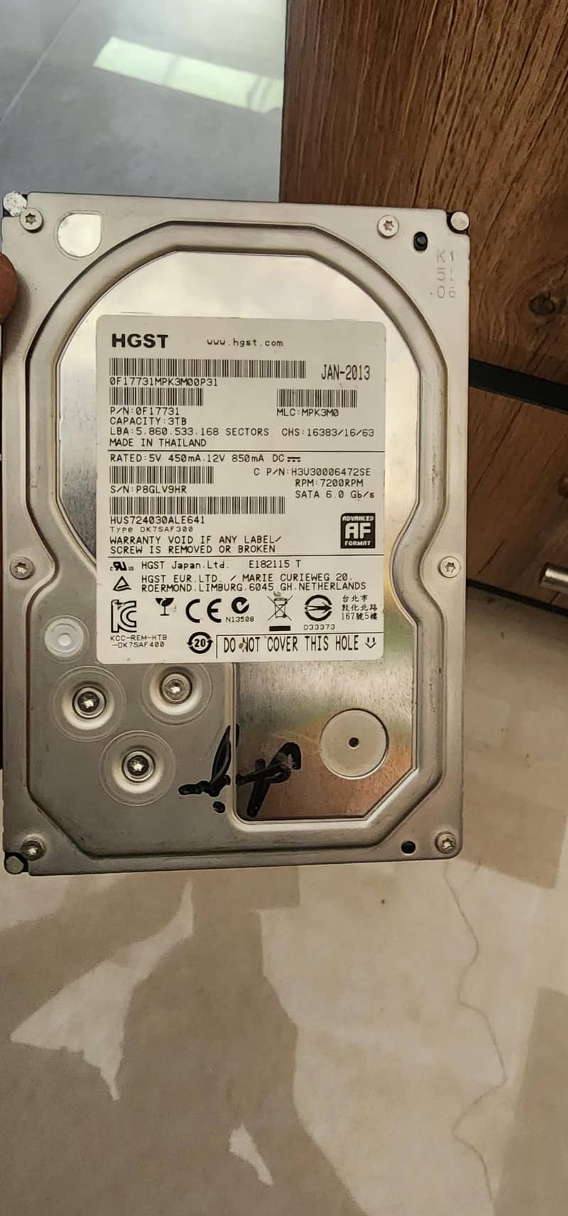 3TB Hard Disk 0
