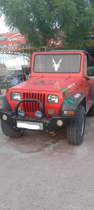 modified jeep urgent sale