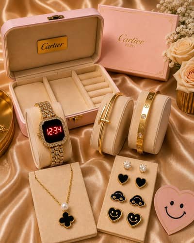 ladies gift set women watch