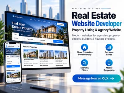 AI Powered Real Estate Website Developer | Website Development Next. js