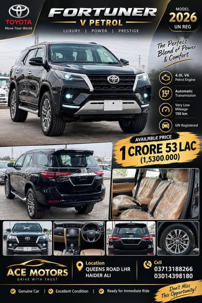 Toyota Fortuner V 2026