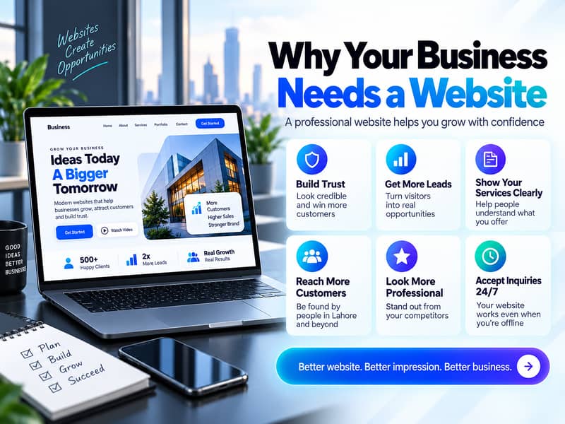 Website Development | AI Web Developer Lahore | Business Website 0