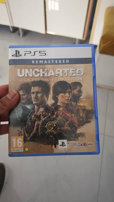 Uncharted Legacy of thieves collection PS5 edition