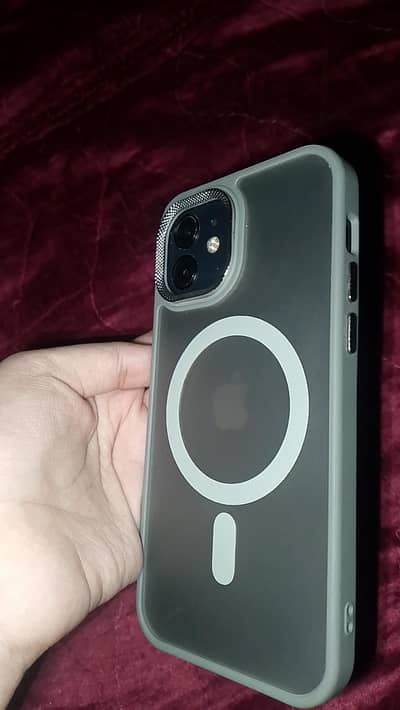 Iphone 12 with cover and OG GLASS protector |