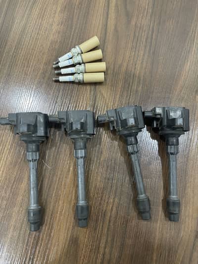 Honda Vezel Ignition Coils and Iridium plugs genuine Kabuli