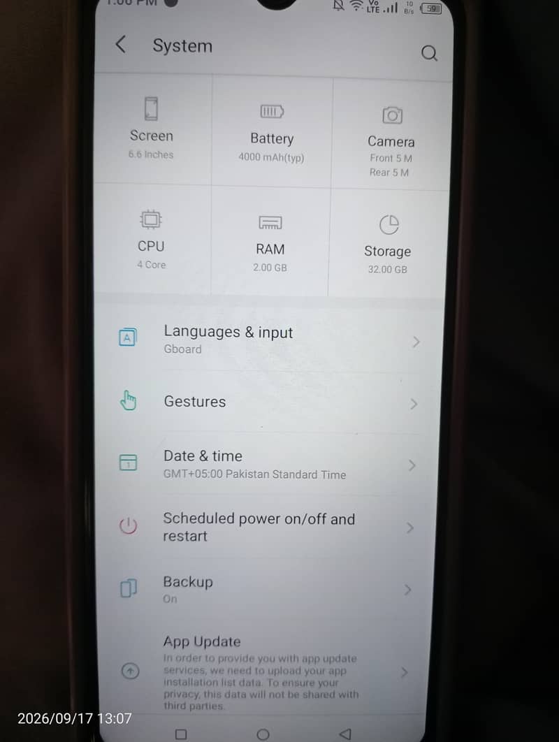 Itel A49 4
