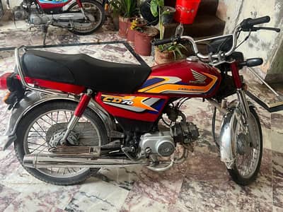Honda 70 all oky 0 percentage work required