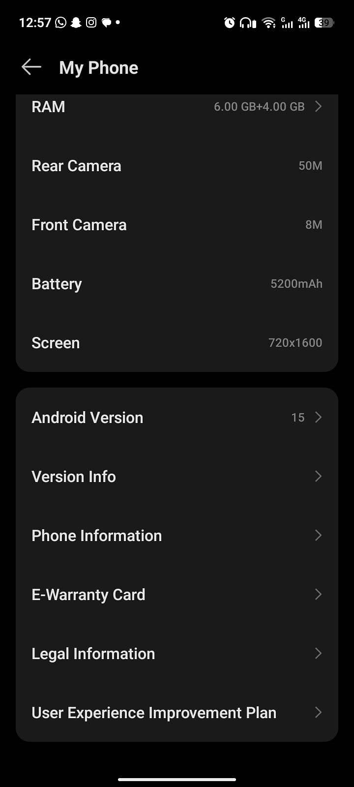Tecno Spark 40 with Box 7