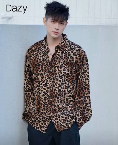 Leopard print shirt from Shein
