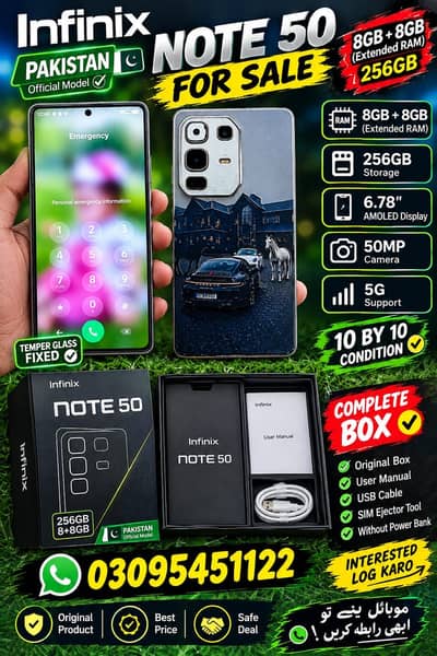 Infinix note 50
