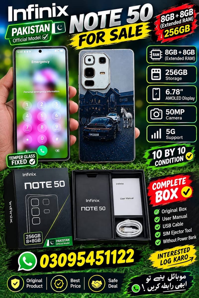 Infinix note 50 0