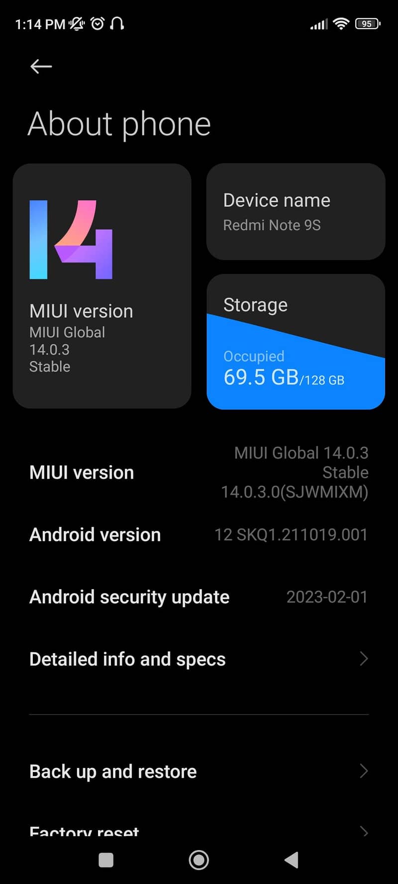 Xiaomi Redmi Note 9S 7