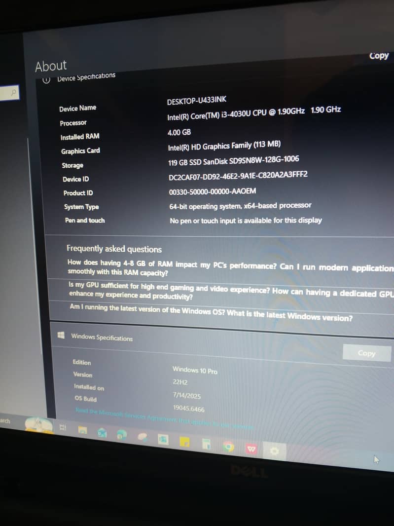 dell laptop 0