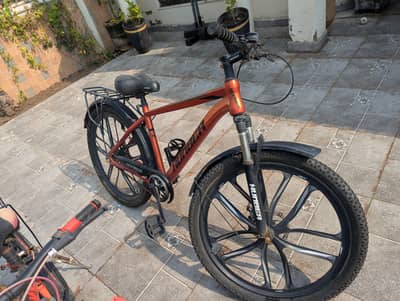 2 bicycles choti or bari