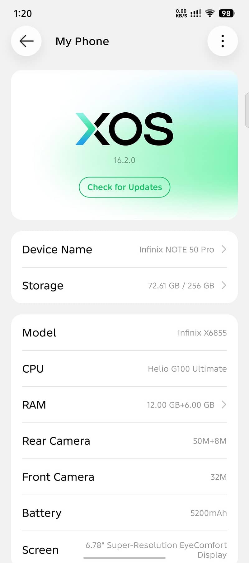 Infinix Note 50 Pro 1