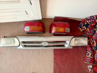 kia classic 2004 model headlights & backlights