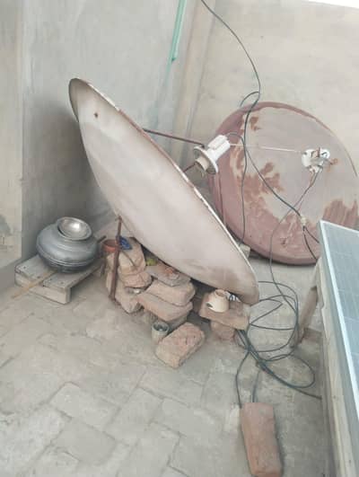 Satellite Dish Antenna with LNB – Used