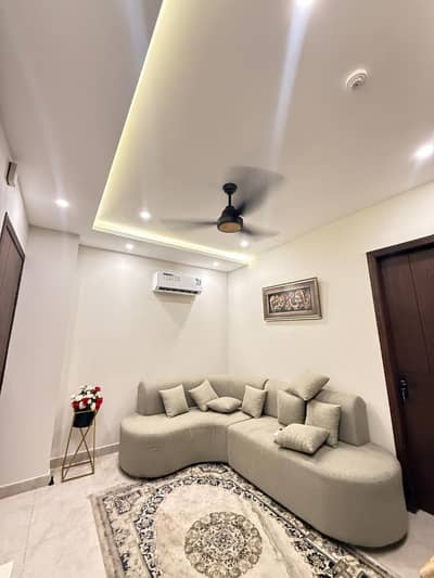 1 bed luxury furnished apartment available for rent sector C bahria town Lahore